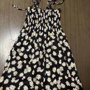 Floral Black and White Sundress - NWT 1/2t, 2/3t, 3/4t, 4/5t